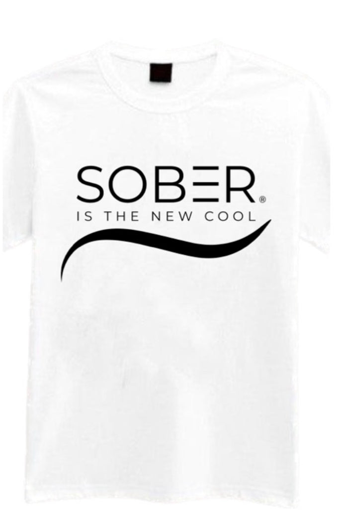 Sober Is the New Cool T (white)