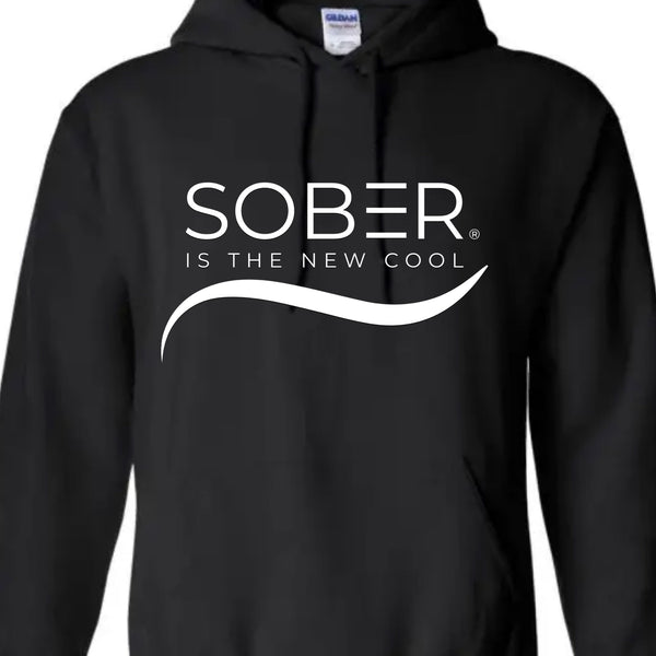 Sober Is The New Cool Logo T-Shirt (BLACK) – Soberisthenewcool